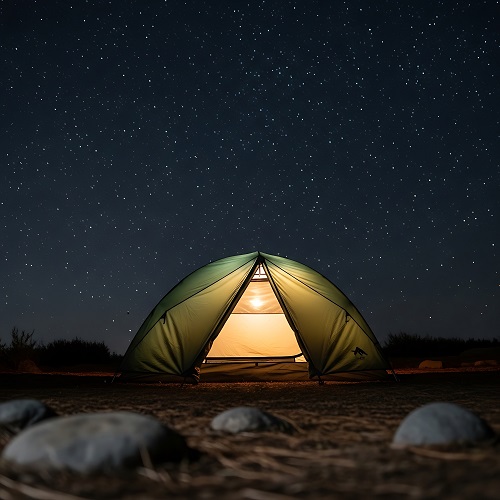 Desert Camp Night